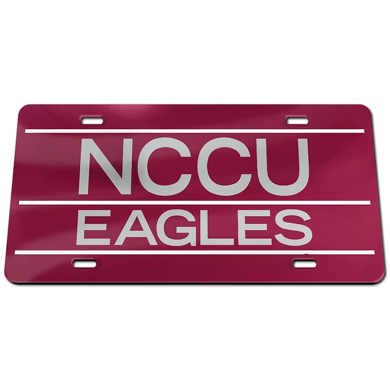 WinCraft North Carolina Central Eagles Classic License Plate