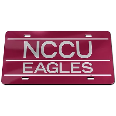 WinCraft North Carolina Central Eagles Classic License Plate