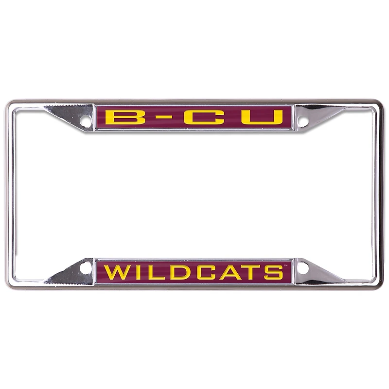 WinCraft Bethune-Cookman Wildcats Printed Metal License Plate Frame