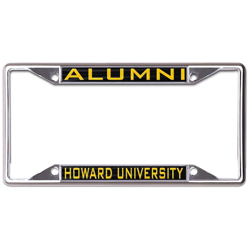 WinCraft Howard Bison Alumni Printed Metal License Plate Frame