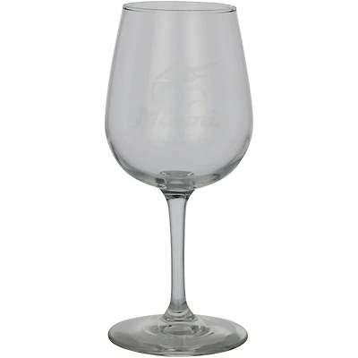 Miami Marlins 12.75oz. Stemmed Wine Glass