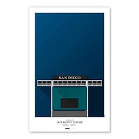 San Diego Padres 11'' x 17'' Stadium Art Poster