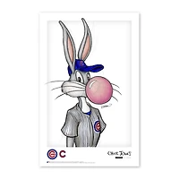 Chicago Cubs 11'' x 17'' Bugs Bunny Art Poster