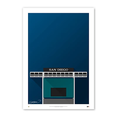 San Diego Padres 14'' x 20'' Stadium Fine Art Print