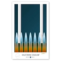 Kansas City Royals 17'' x 26'' Stadium Limited Edition Fine Art Print