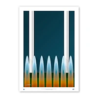 Kansas City Royals 24'' x 36'' Stadium Fine Art Print