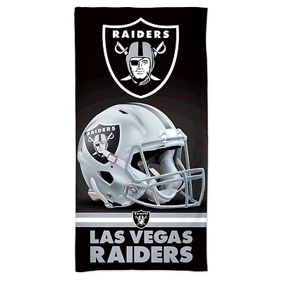 WinCraft Las Vegas Raiders 30'' x 60'' Primary Logo Spectra Beach Towel