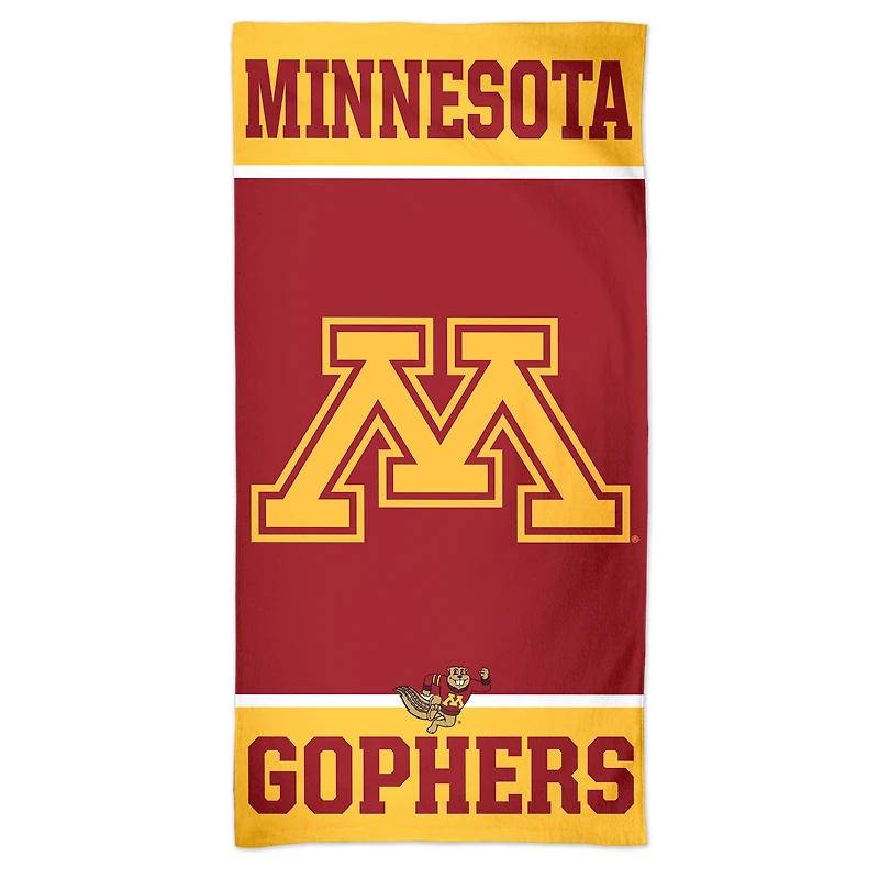 WinCraft Minnesota Golden Gophers 30'' x 60'' Spectra Beach Towel