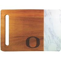 Oregon Ducks Cutting & Serving Board with Faux Marble