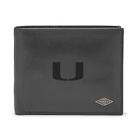 Men's Fossil Miami Hurricanes Ryan RFID Passcase