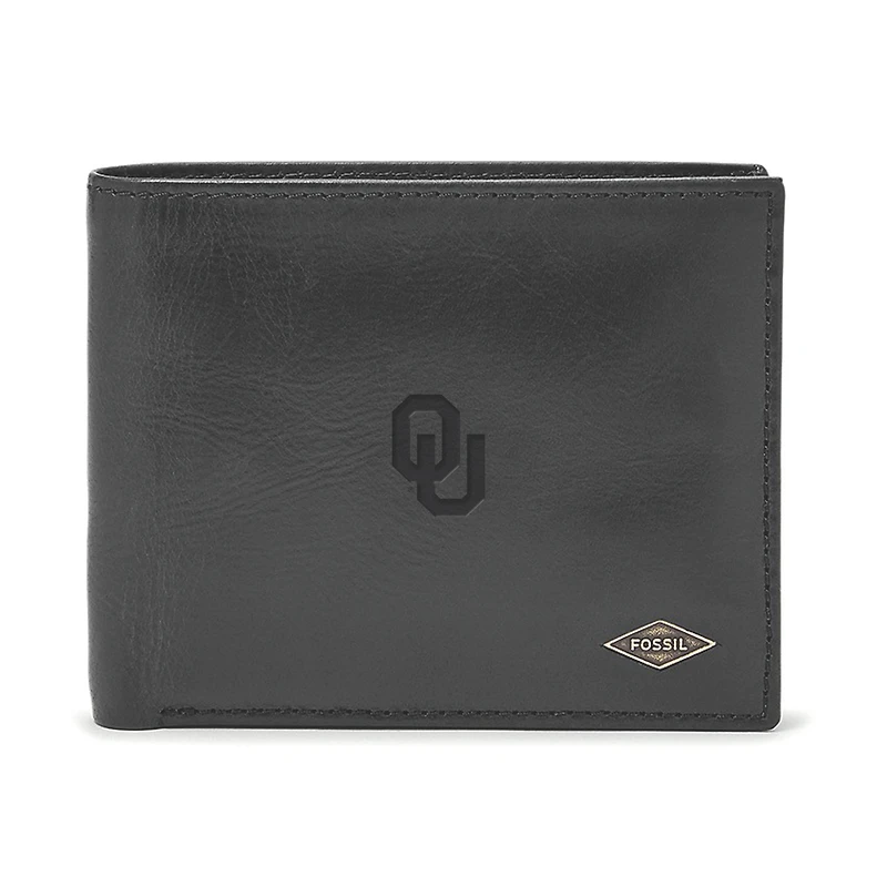 Men's Fossil Oklahoma Sooners Ryan RFID Passcase