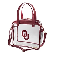 Women's Crimson Oklahoma Sooners Clear Tote Bag