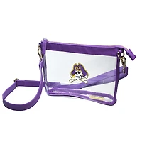 Women's Purple ECU Pirates Small Crossbody Bag