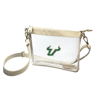 Women's Tan South Florida Bulls Small Crossbody Bag