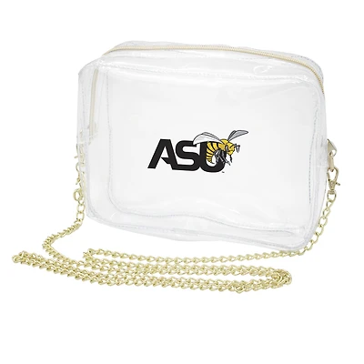 Women's Alabama State Hornets Camera Crossbody Bag