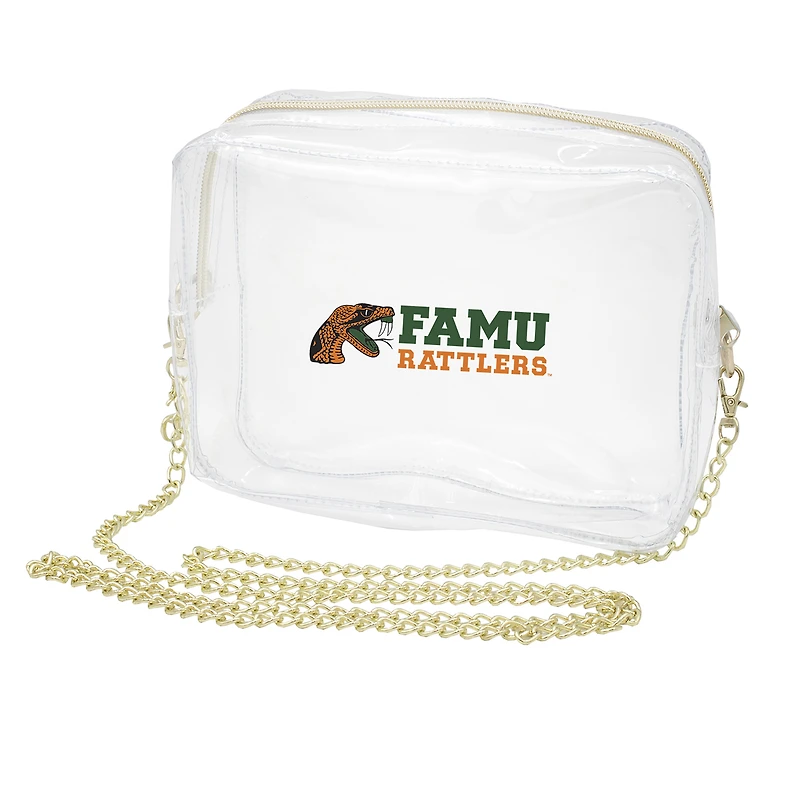 Women's Florida A&M Rattlers Camera Crossbody Bag