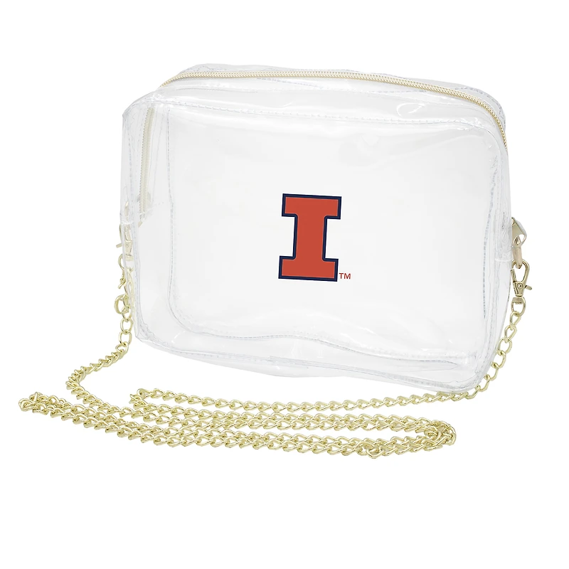 Women's Illinois Fighting Illini Camera Crossbody Bag