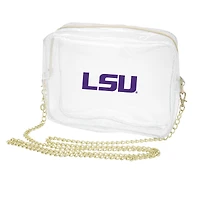 Women's LSU Tigers Camera Crossbody Bag