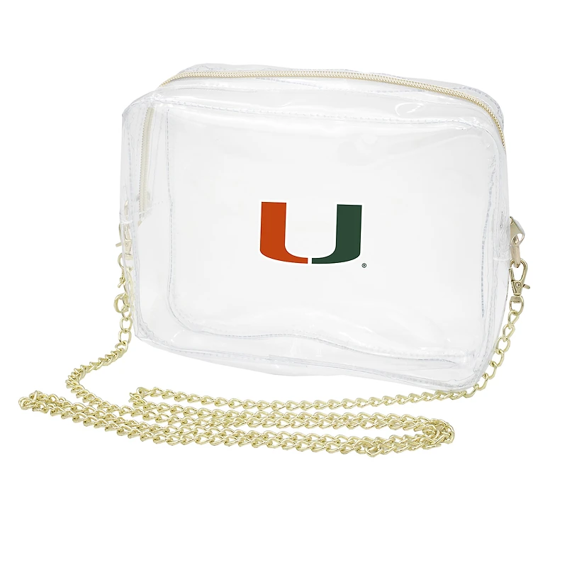Women's Miami Hurricanes Camera Crossbody Bag