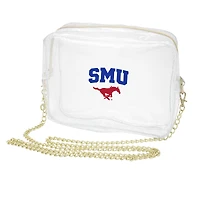 Women's SMU Mustangs Camera Crossbody Bag
