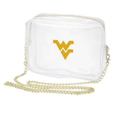 Women's West Virginia Mountaineers Camera Crossbody Bag