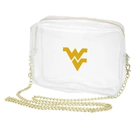 Women's West Virginia Mountaineers Camera Crossbody Bag