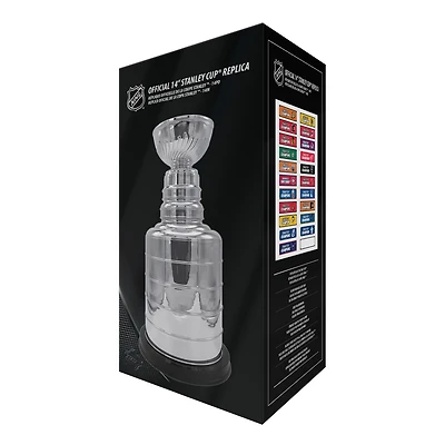 Woodrow NHL 14'' Replica NHL Stanley Cup with Multi-Team Stickers