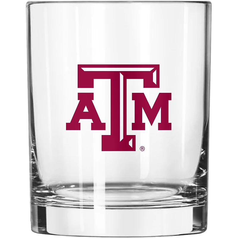 Texas A&M Aggies 14oz. Game Day Rocks Glass