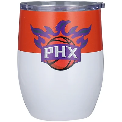 Phoenix Suns 16oz. Colorblock Stainless Steel Curved Tumbler