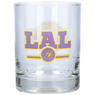 Los Angeles Lakers Letterman 14oz. Rocks Glass