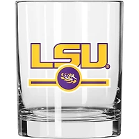 LSU Tigers Letterman 14oz. Rocks Glass