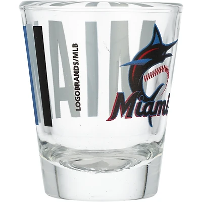 Miami Marlins Overtime 2oz. Shot Glass