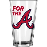 Atlanta Braves 16oz. Team Slogan Pint Glass