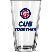 Chicago Cubs 16oz. Team Slogan Pint Glass