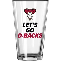 Arizona Diamondbacks 16oz. Team Slogan Pint Glass