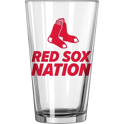 Boston Red Sox 16oz. Team Slogan Pint Glass