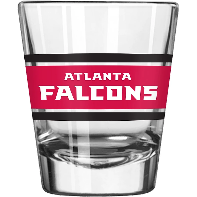 Atlanta Falcons 2oz. Stripe Shot Glass
