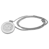 North Carolina Tar Heels Silver Pendant Necklace