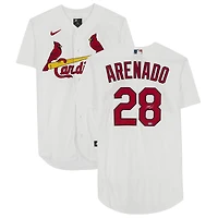 Nolan Arenado St. Louis Cardinals Autographed White Nike Authentic Jersey
