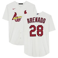 Nolan Arenado St. Louis Cardinals Autographed White Nike Replica Jersey