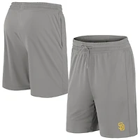Men's Fanatics Gray San Diego Padres Iconic Break It Loose Shorts