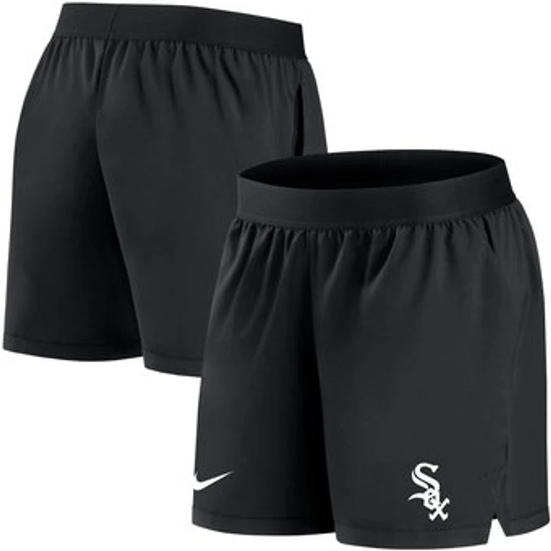 Women's Nike Black Chicago White Sox Authentic Collection Flex Vent Max Performance Shorts
