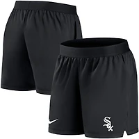 Women's Nike Black Chicago White Sox Authentic Collection Flex Vent Max Performance Shorts