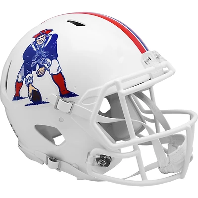 Riddell New England Patriots 1982-1989 Speed Throwback Collection Full-Size Authentic Helmet