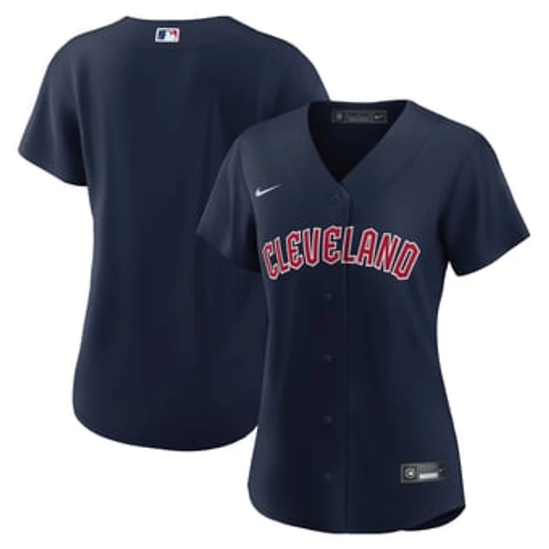 Women's Nike Navy Cleveland Guardians Alternate Official Replica Jersey