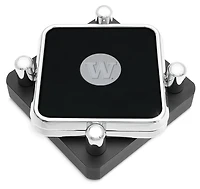 Washington Huskies Silver 2-Piece Square Coaster Set