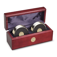 Gold Michigan Wolverines 6-Piece Coaster Set
