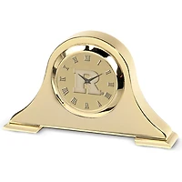 Rutgers Scarlet Knights Gold Napoleon Desk Clock