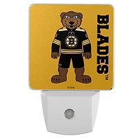 Boston Bruins 2-Pack Solid Design Mascot Nightlight Set