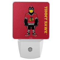 Chicago Blackhawks 2-Pack Solid Design Mascot Nightlight Set